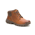 Cat Threshold Chukka Burnish Leather Brown